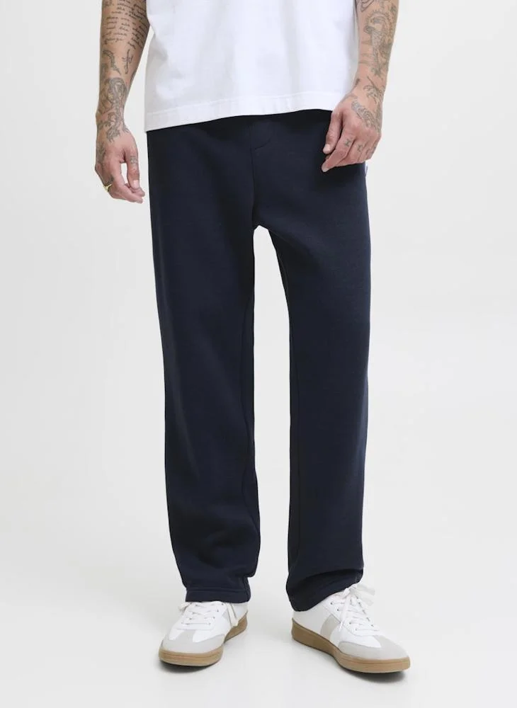 Casual Drawstring Open hem Sweatpants